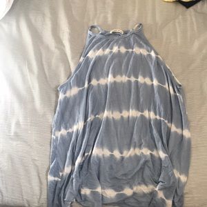 Tie dye tank top, super flowy.